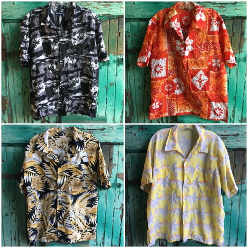 Vintage Hawaiian Shirt WholesaleBulk Job Lot Joblot Retro Aloha Crazy Stag 