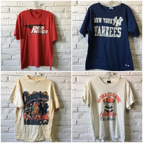 vintage sports t shirts