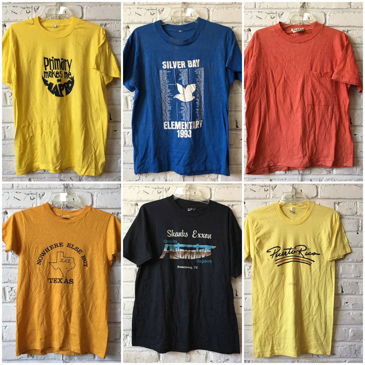 Women's Vintage T-shirts 70's 80s 90s. Singles or in 