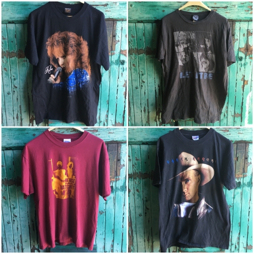 Retro Band/Music/Rock Tshirts by the bundle: Bulk Clothing