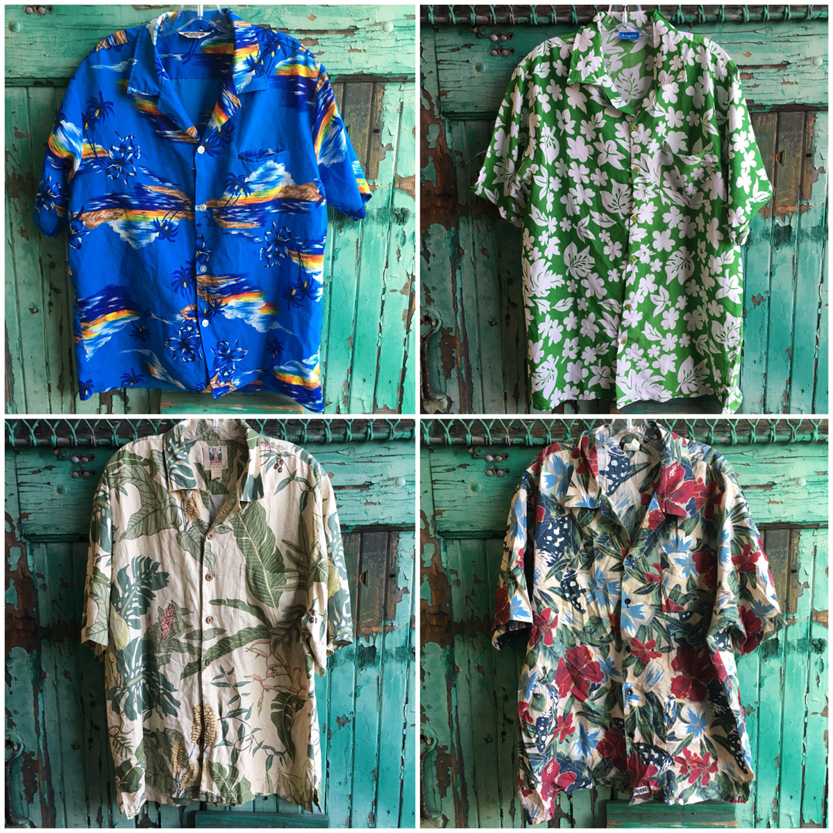 Wholesale Wholesale Hawaiian retro loose floral shirt beach men bangkok hawaiian  shirts From m.