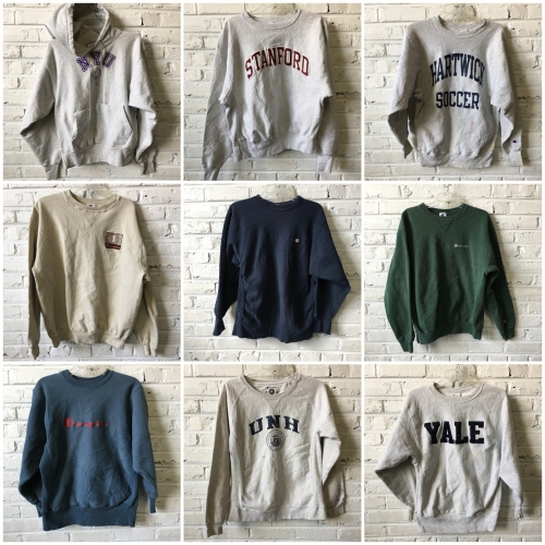 Champion made CLOTHING MIX by the pound: Bulk Vintage Clothing
