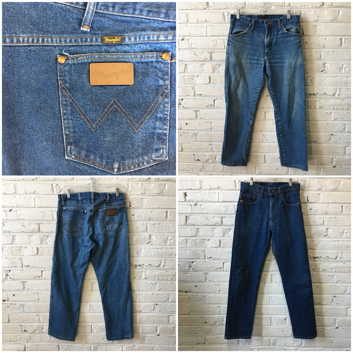 mens Wrangler Jeans by the bundle: Bulk Vintage Clothing